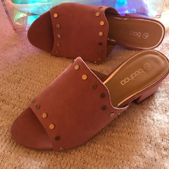 Boohoo Shoes Boohoo Mule 3in Heel Us Size 9 Poshmark